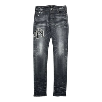 Black Writing Classic Jeans
