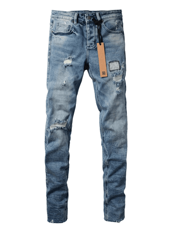 Blue Patch Jeans