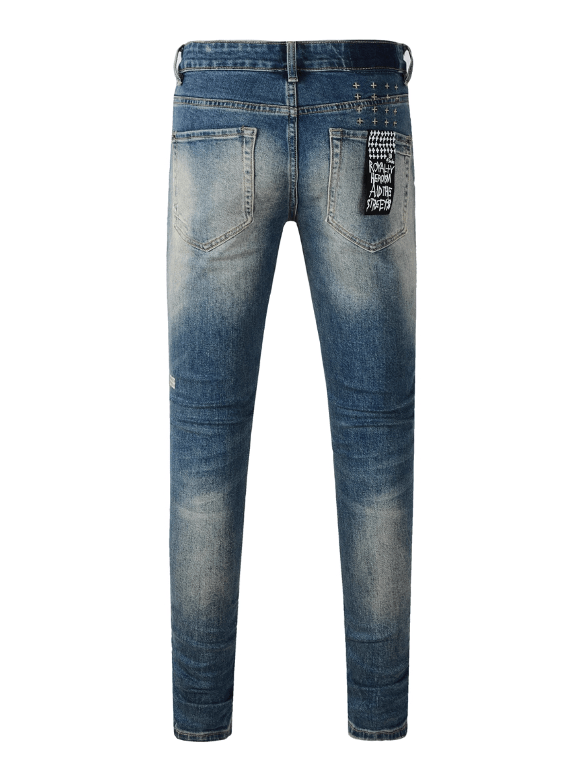 Dark Ripped Jeans