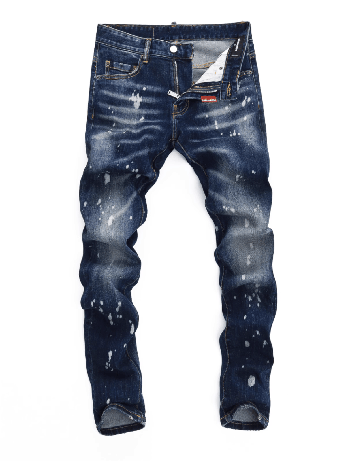 Dark Blue Ripped Jeans