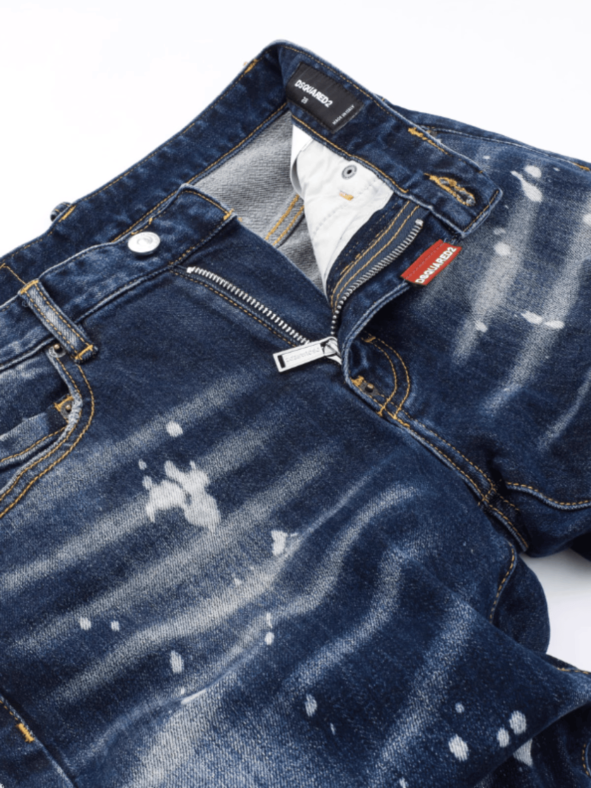 Dark Blue Ripped Jeans