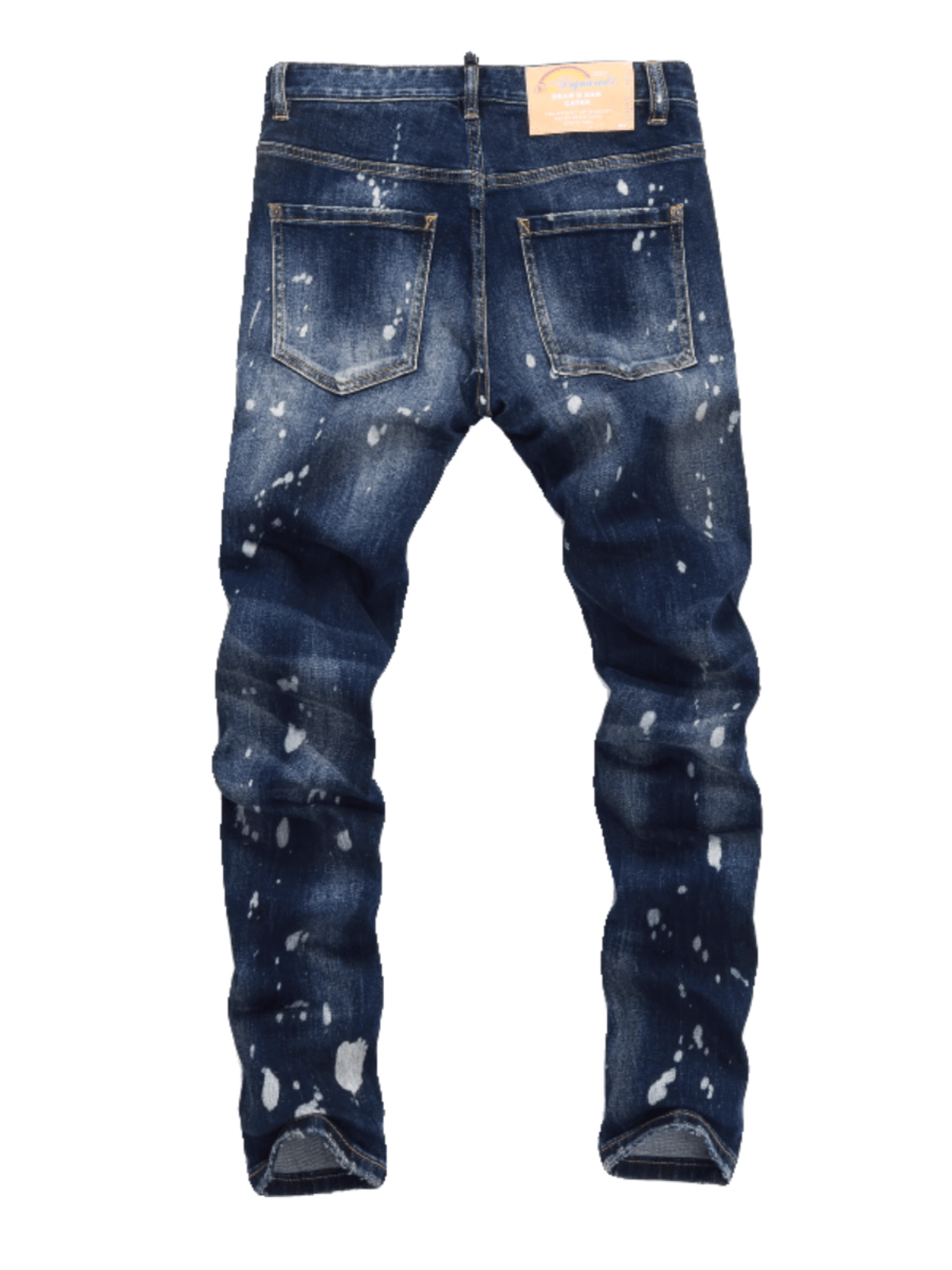Dark Blue Ripped Jeans