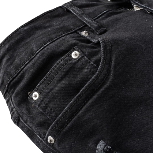 Black Diamond Patch Jeans