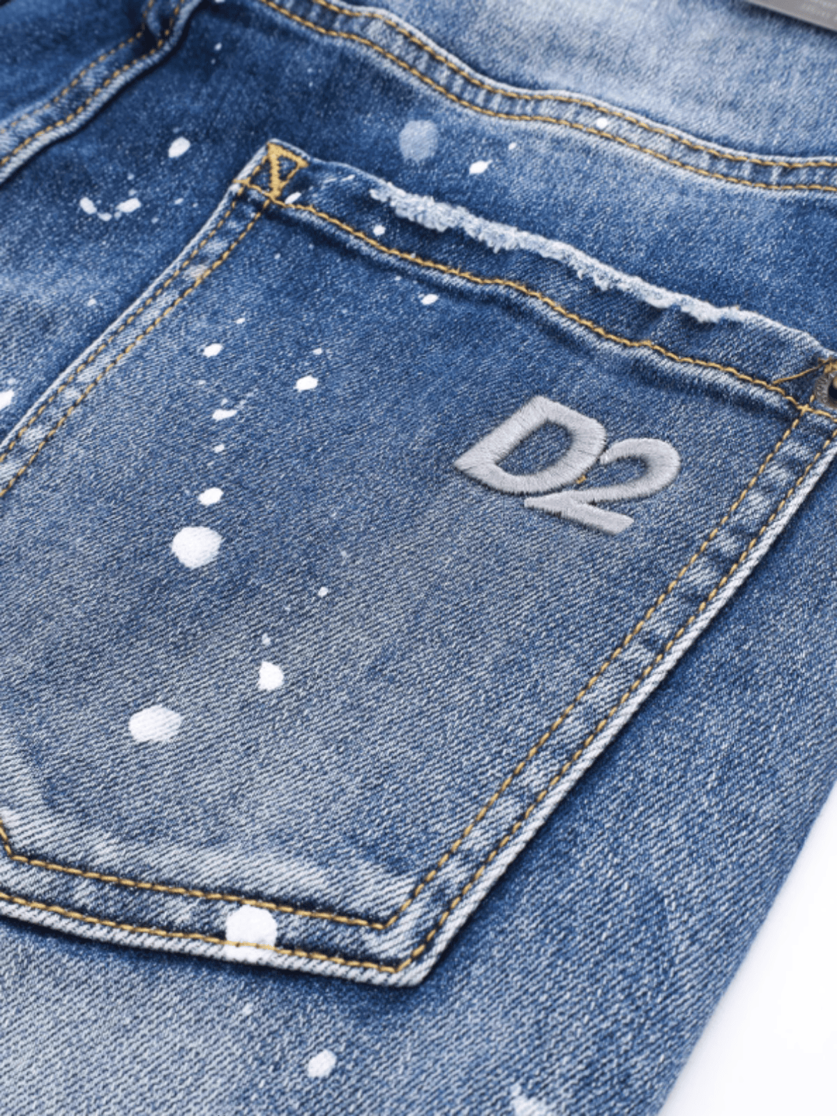 Blue Patch Jeans