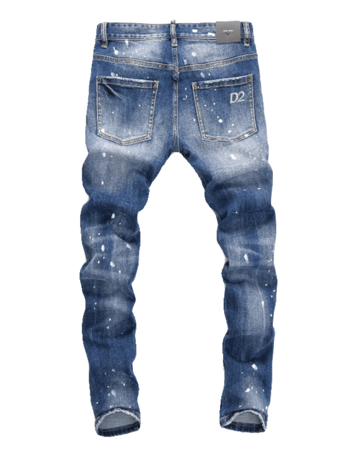 Blue Patch Jeans