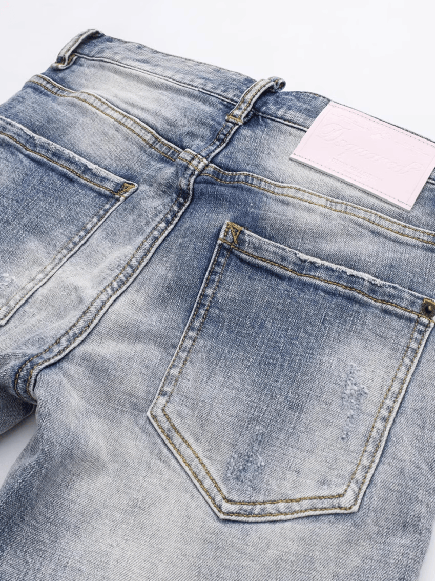 Light Blue Ripped Jeans