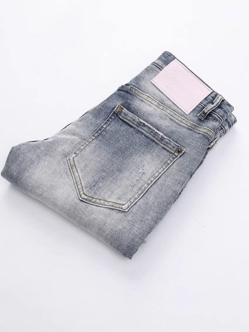 Light Blue Ripped Jeans