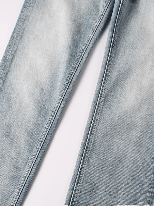 Blue White Classic Jeans