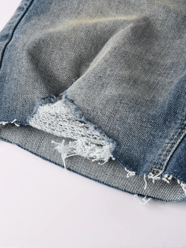 Washed Blue Classic Jeans