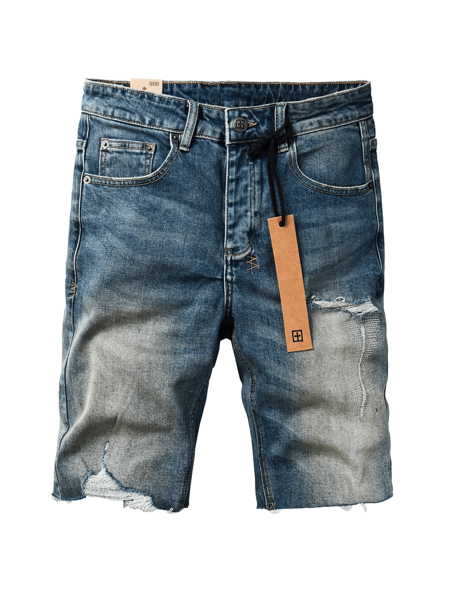 Washed Blue Classic Jeans