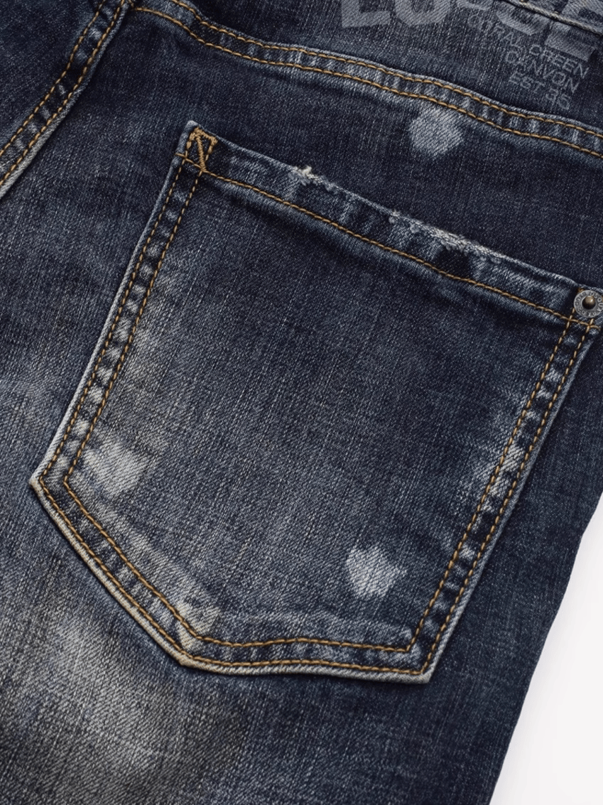 Dark Navy Classic Jeans