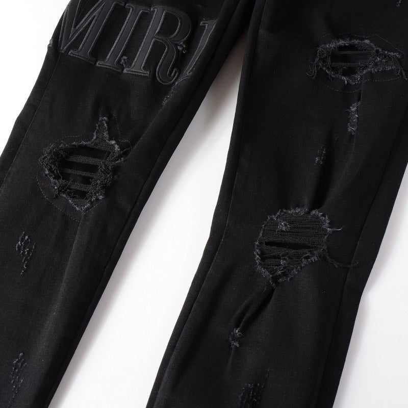 Triple Black Denim Jeans