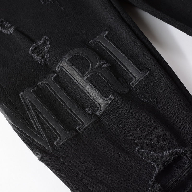 Triple Black Denim Jeans