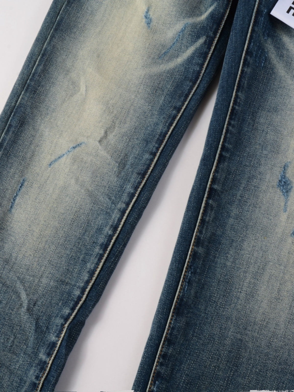 Washed Denim Classic Jeans
