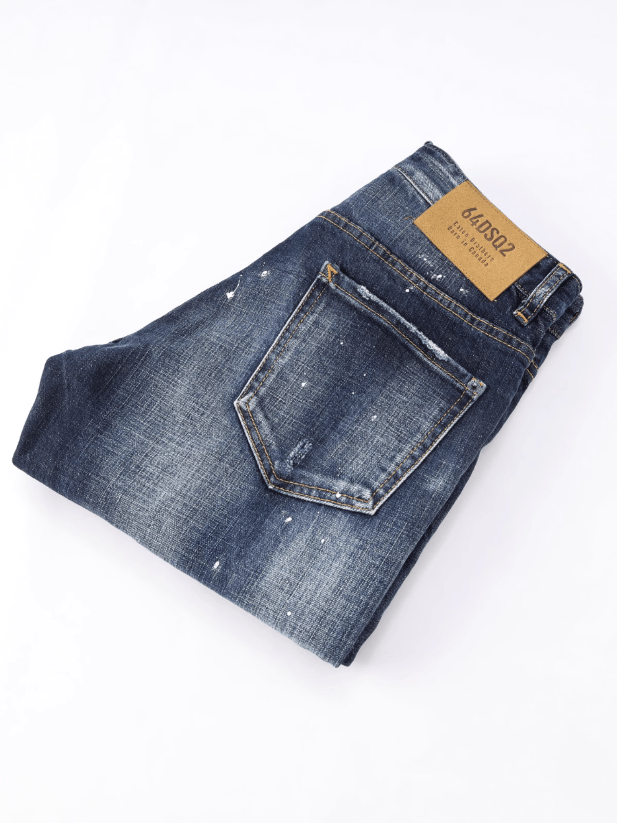 Dark Denim Ripped Jeans