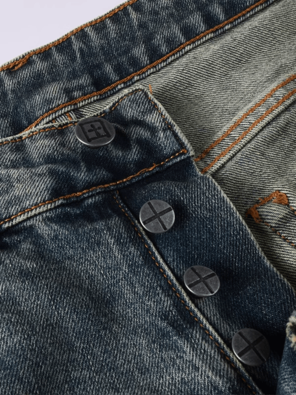 Dark Gray Classic Jeans