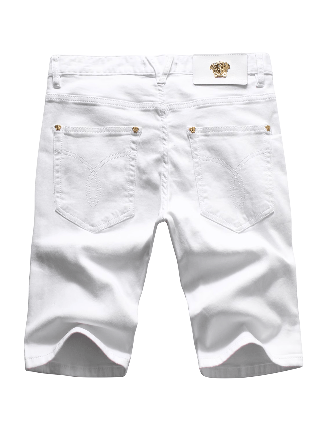 White Medusa Classic Jeans