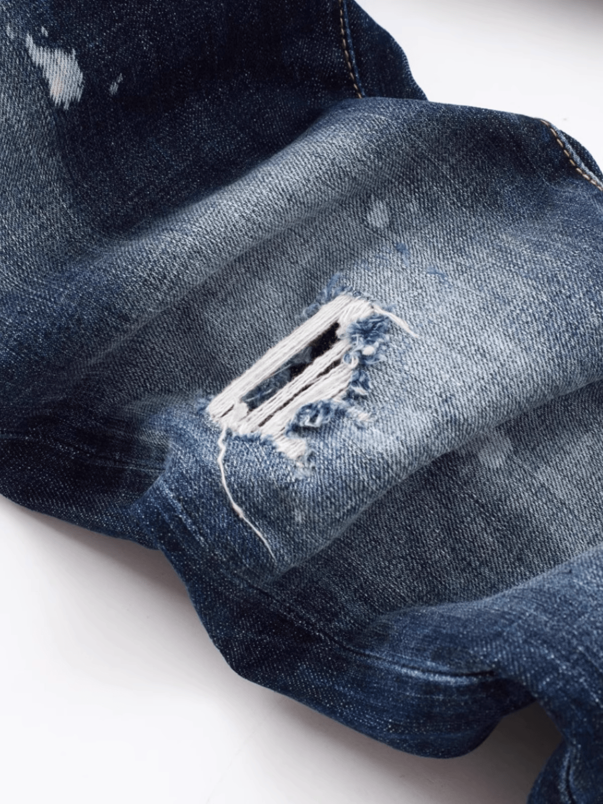Denim Ripped Jeans