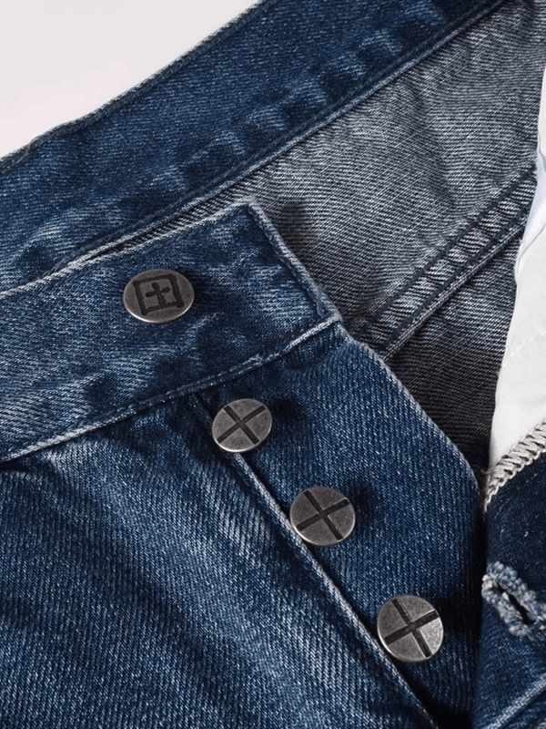 Blue Patch Jeans