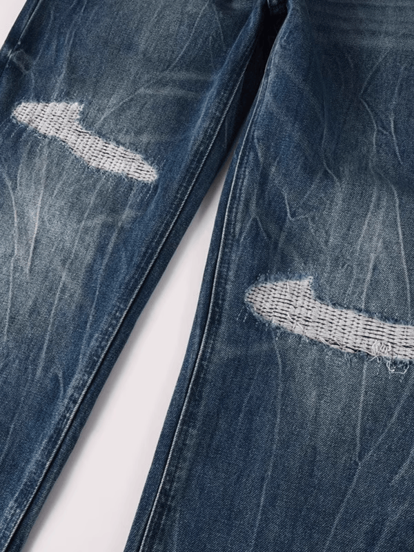 Blue Patch Jeans