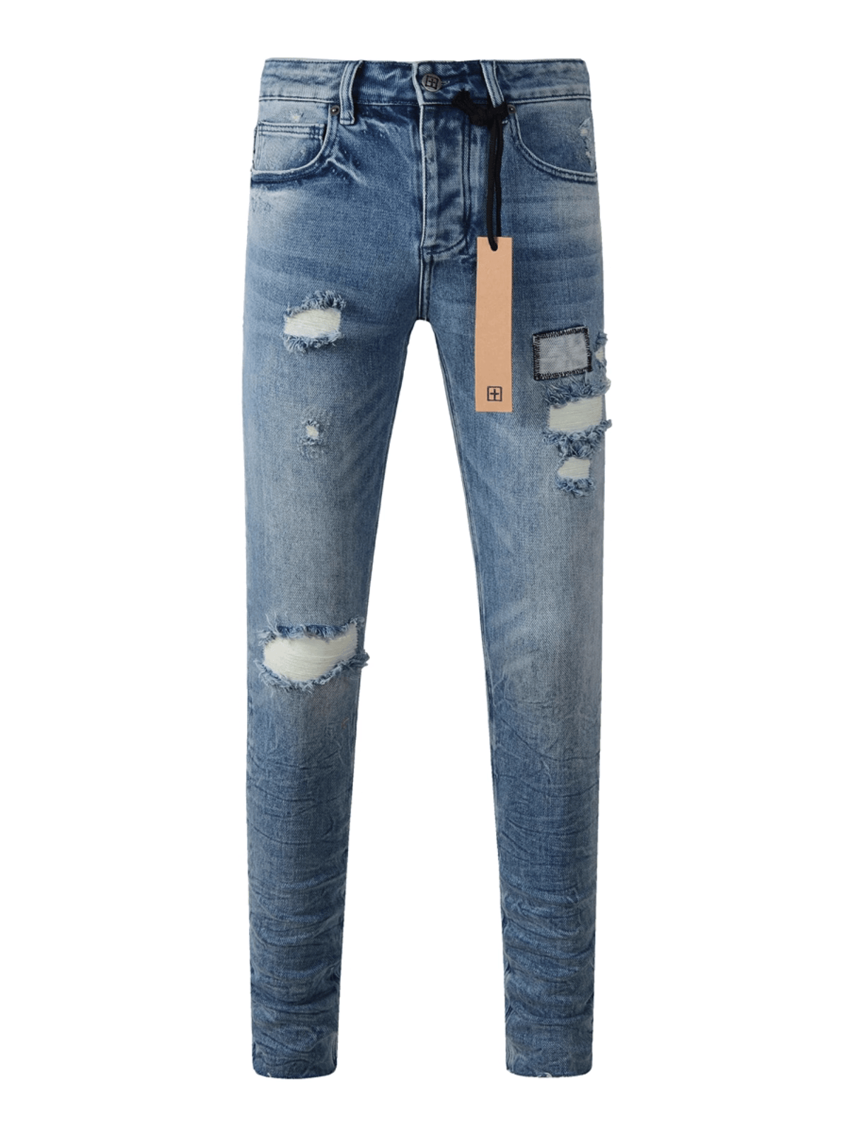 Blue Patch Jeans