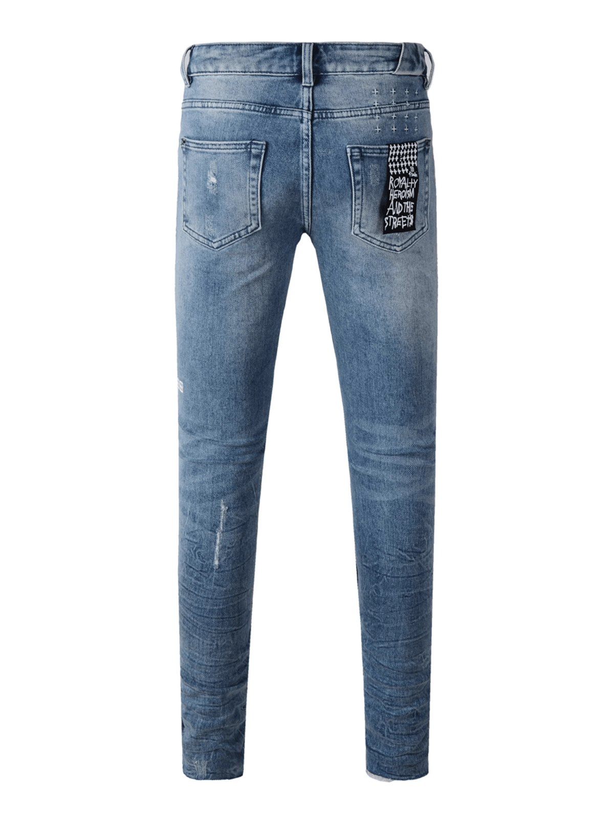 Blue Patch Jeans