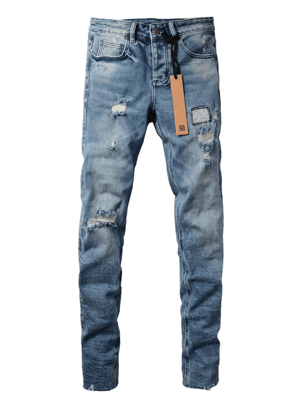 Blue Patch Jeans