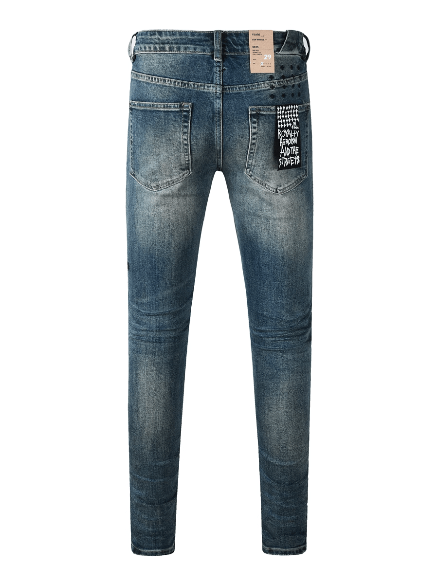 Dark Blue Classic Jeans