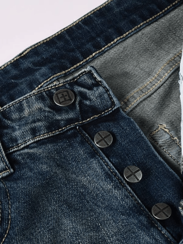 Dark Blue Classic Jeans